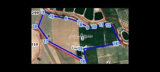 قطعة ارض للبيع