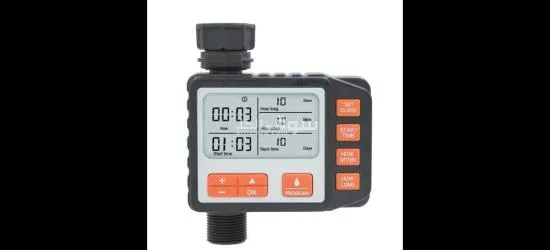 منظم مواعيد وكميات الري