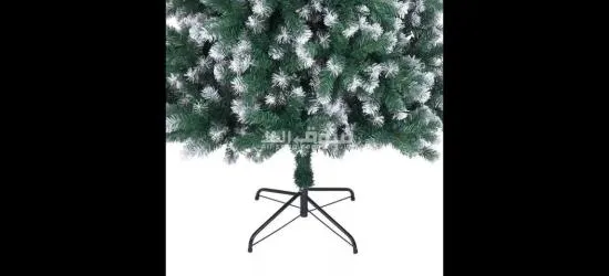 شجرة عيد الميلاد ٢١٠ سم ثلجية كثيفة مستورد 210cm snowy christmas artificial tree - 6