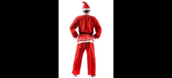 بدلة سانتا كلوز رجالي فاخرة Santa Claus Christmas clothes for men - 5