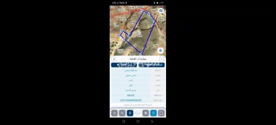 ارض في عجلون منطقة راجب مفروزه في قوشان مستقل مزروعه بالكامل شجر زيتون مثمر - 7