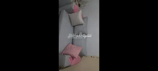 طقم كنب مستعمل جديد بحاله جيده للبيع