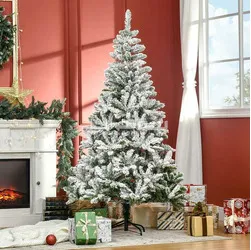 شجرة كريسماس ١٨٠ سم ثلجي كثيف مستورد 180cm snowy christmas artificial tree