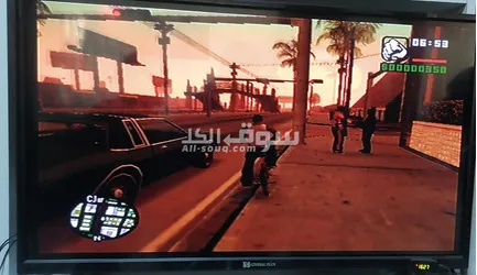 بلايستيشن 2 مع ايدتين تحكم وكامل اغراضها عليها بكج 30 لعبة معدلة للبيع بسعر جيد - 2