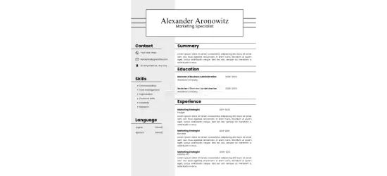تصميم CV احترافي - 7