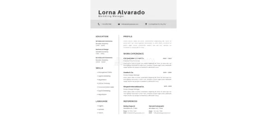 تصميم CV احترافي - 9