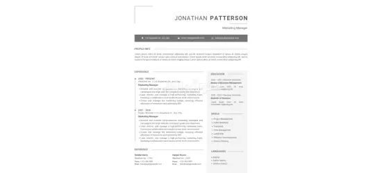 تصميم CV احترافي - 10